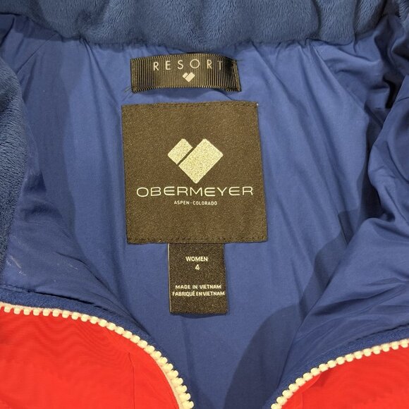 Obermeyer Resort Rhiannon Anorak Insulated Ski Jacket Women’s Size 4 - Picture 5 of 5
